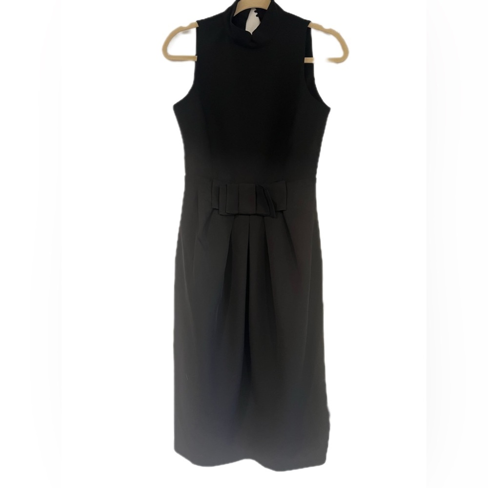 Tuckernuck Black Claudia Dress with bow details new  | M - Picture 4 of 6